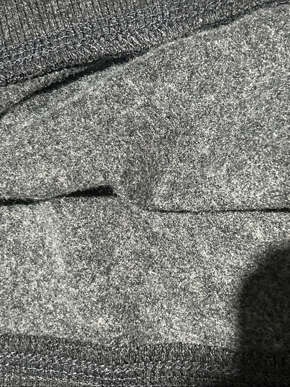 Charcoal Crewneck Fleeve Lined Super Soft Loungewear - Classic Pullover
